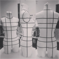 Bolduc collant pour manequin