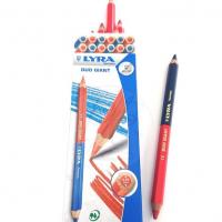 Crayon geant rouge et bleu lyra