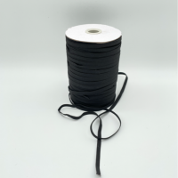 Elastique noir 6mm pas cher