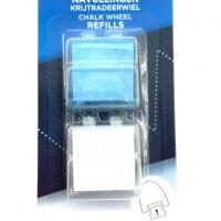 Lot de recharge traceur a poudre bleu et blanche