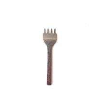 Poinc on a cuir 6mm 4 points