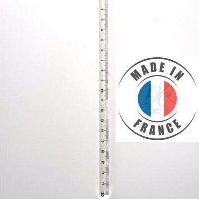 Règle de couture 30cm aluminium en centimètres et en inch