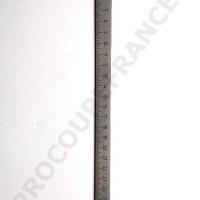 Regle metal autocollante