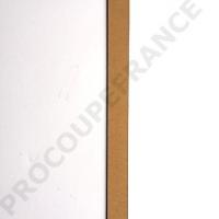 Reglet metal autocollant