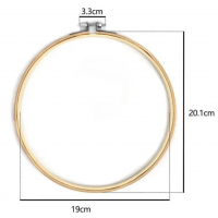 Tambour a broder 20 cm 1